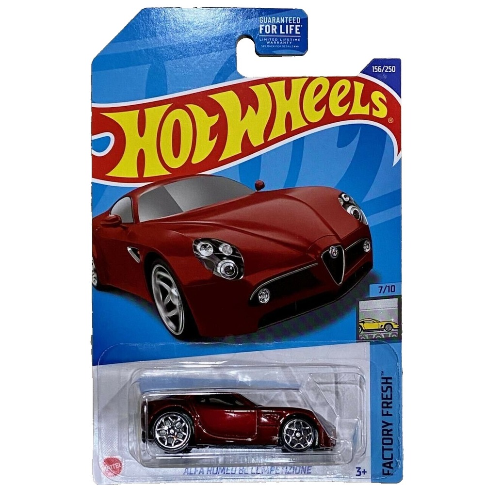 Hot Wheels Alfa Romeo 8C Competizione 156/250 Factory Fresh 7/10 NIP 1:64 2022